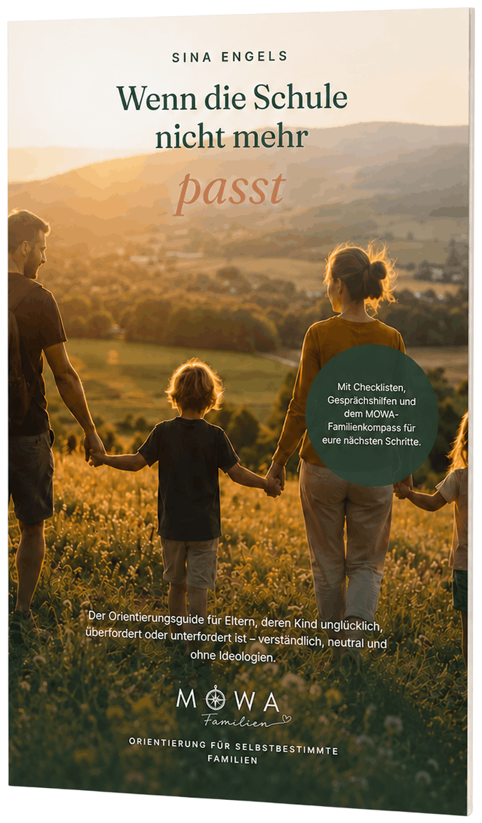 Buchcover: Wenn die Schule nicht mehr passt – ein Handlungsguide von Sina Engels